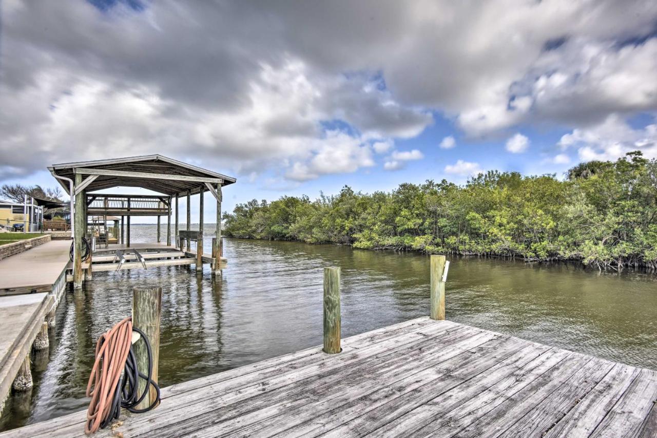 Merritt Island Home With Boat Dock On Canal Front! 외부 사진